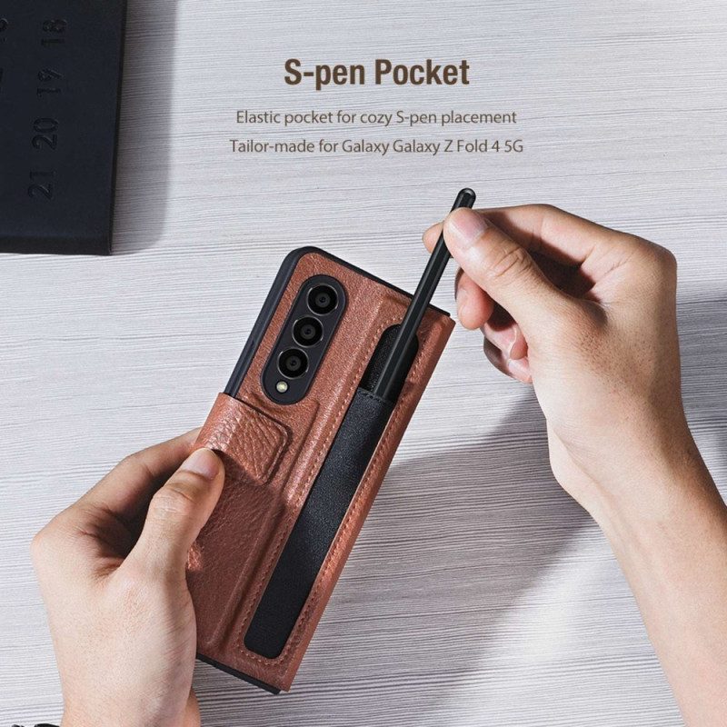 Custodia A Portafoglio Samsung Galaxy Z Fold 4 Nillkin Ecopelle