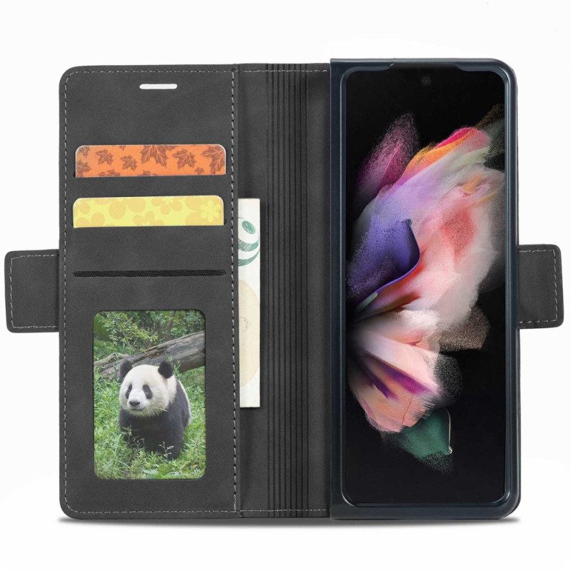 Custodia in pelle Samsung Galaxy Z Fold 4 Forwenw Serie F3