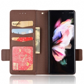 Custodia in pelle Samsung Galaxy Z Fold 4 Winston In Ecopelle