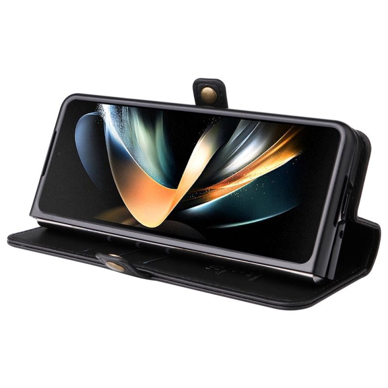 Custodia in pelle Samsung Galaxy Z Fold 4 Yikatu Yk-001