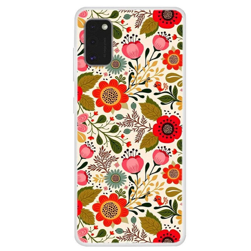 Cover Samsung Galaxy A41 Arazzo Floreale