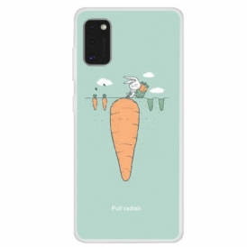 Cover Samsung Galaxy A41 Coniglio In Giardino