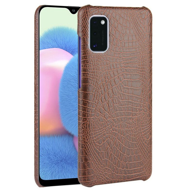 Cover Samsung Galaxy A41 Effetto Pelle Di Coccodrillo