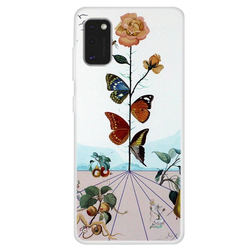 Cover Samsung Galaxy A41 Farfalle Della Natura