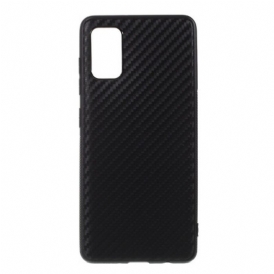 Cover Samsung Galaxy A41 Fibra Di Carbonio