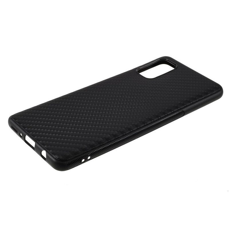 Cover Samsung Galaxy A41 Fibra Di Carbonio