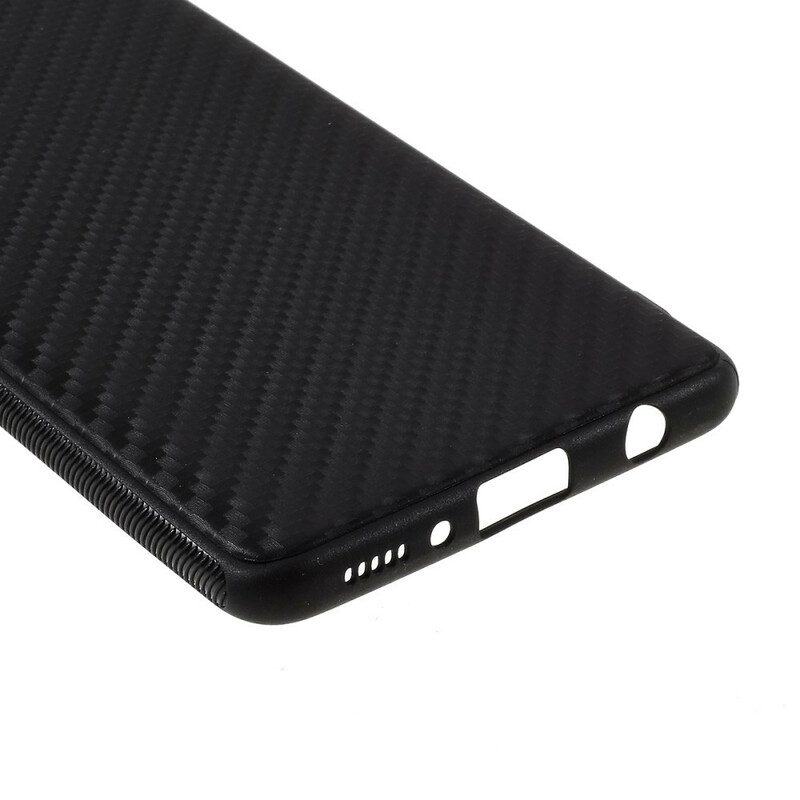 Cover Samsung Galaxy A41 Fibra Di Carbonio