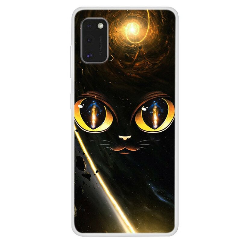 Cover Samsung Galaxy A41 Gatto Galassia