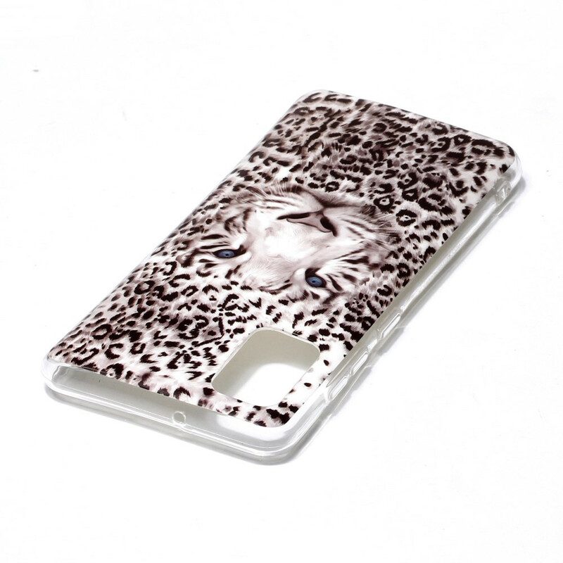 Cover Samsung Galaxy A41 Leopardo Fluorescente