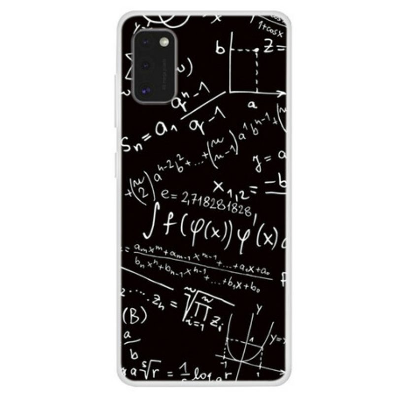 Cover Samsung Galaxy A41 Matematica