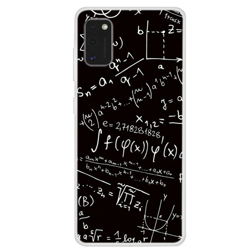 Cover Samsung Galaxy A41 Matematica