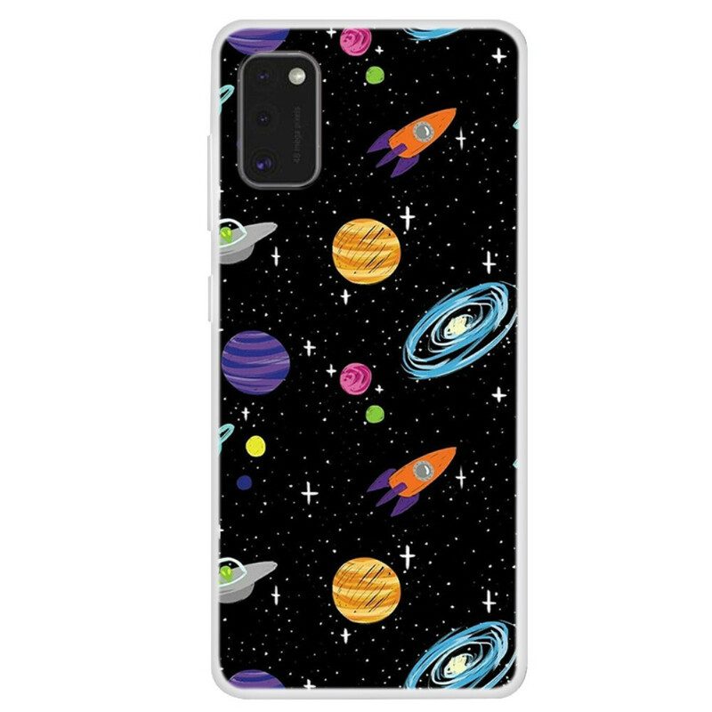 Cover Samsung Galaxy A41 Pianeta Galassia