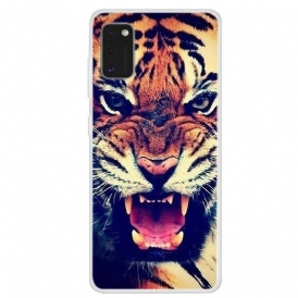 Cover Samsung Galaxy A41 Testa Felina