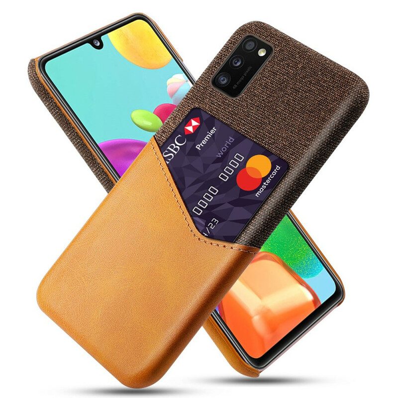 Cover Samsung Galaxy A41 Titolare Della Carta Ksq