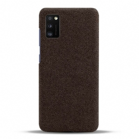 Cover Samsung Galaxy A41 Trama Tessuto Ksq