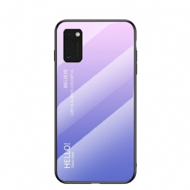 Cover Samsung Galaxy A41 Vetro Temperato Ciao