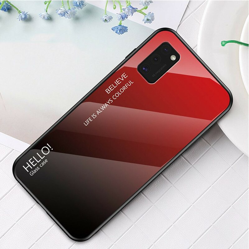 Cover Samsung Galaxy A41 Vetro Temperato Ciao