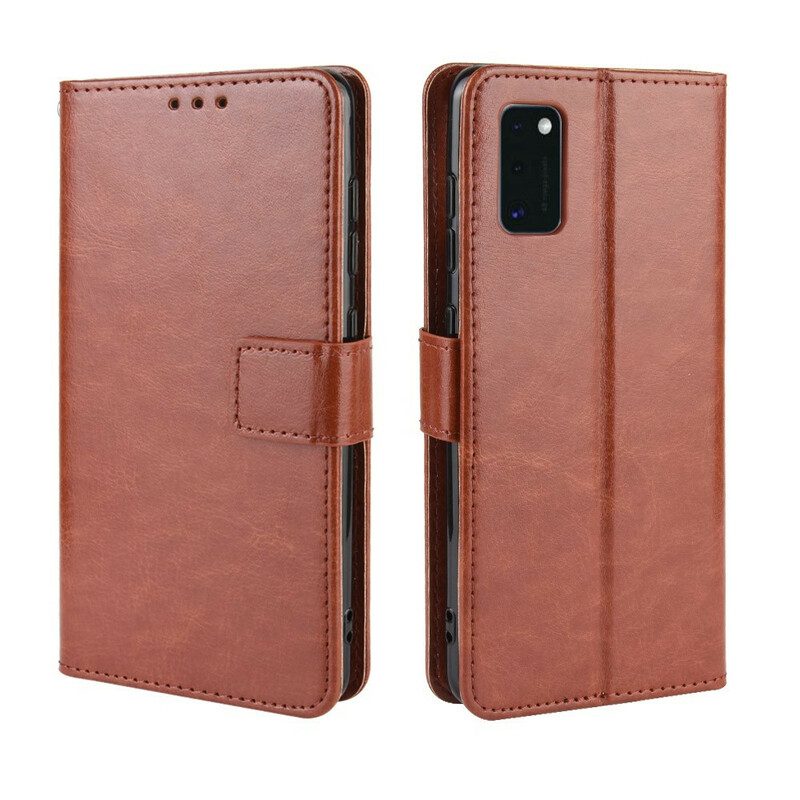 Folio Cover Samsung Galaxy A41 Ecopelle Appariscente