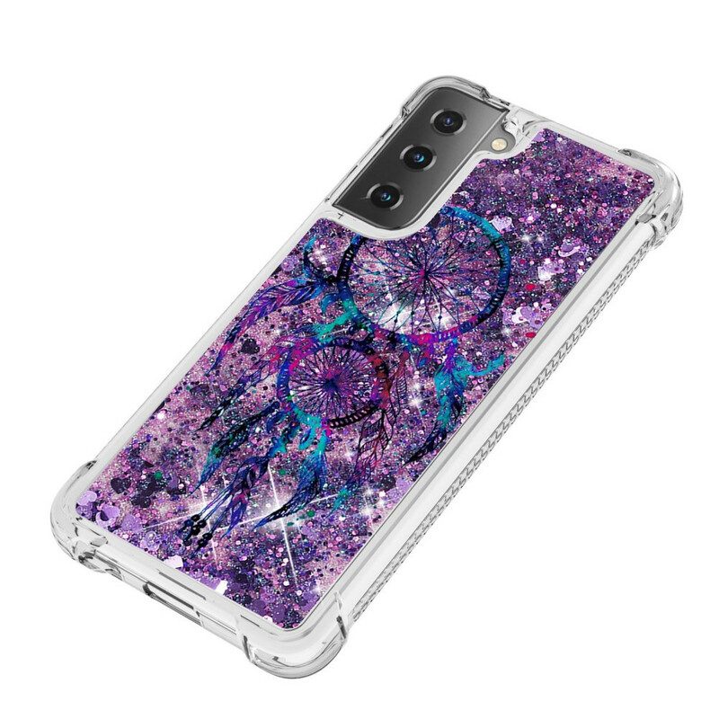 Cover Samsung Galaxy S21 5G Acchiappasogni Glitterato