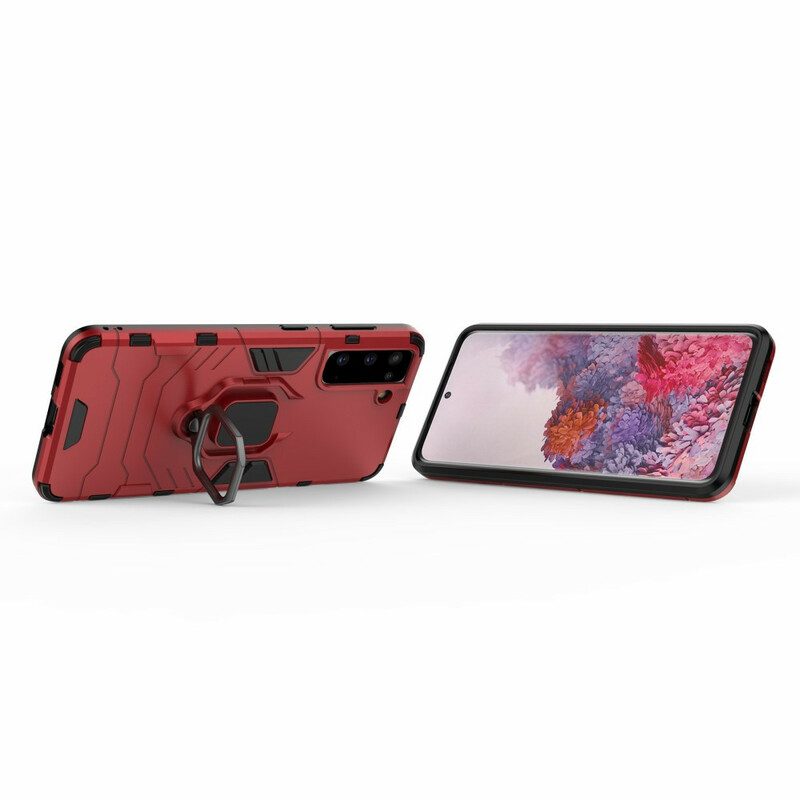 Cover Samsung Galaxy S21 5G Anello Resistente