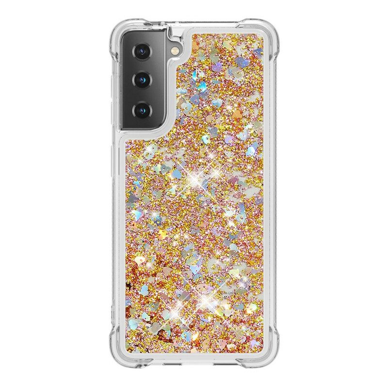 Cover Samsung Galaxy S21 5G Desideri Paillettes