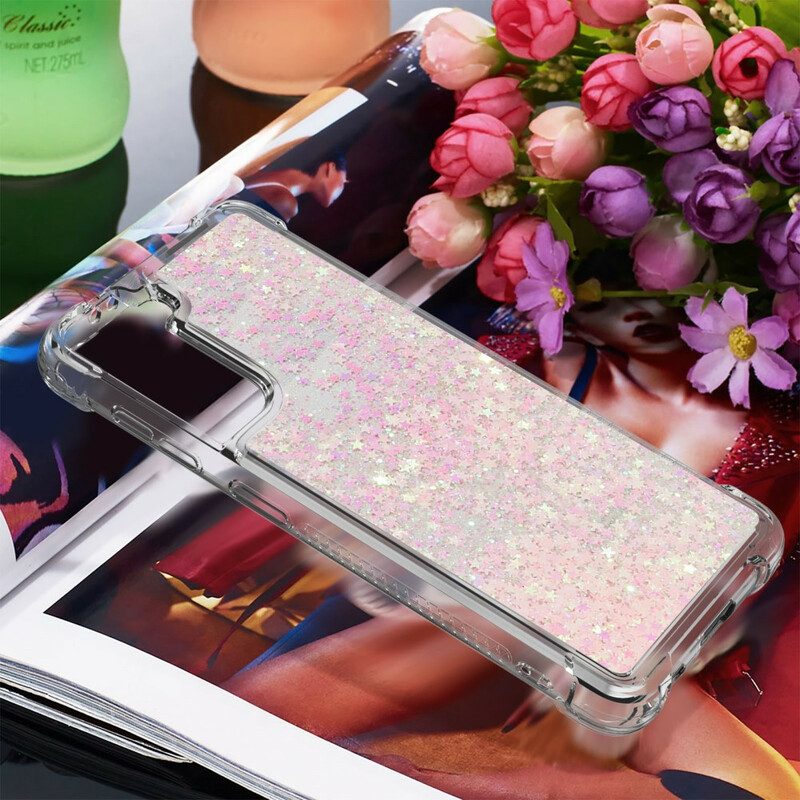 Cover Samsung Galaxy S21 5G Desideri Paillettes