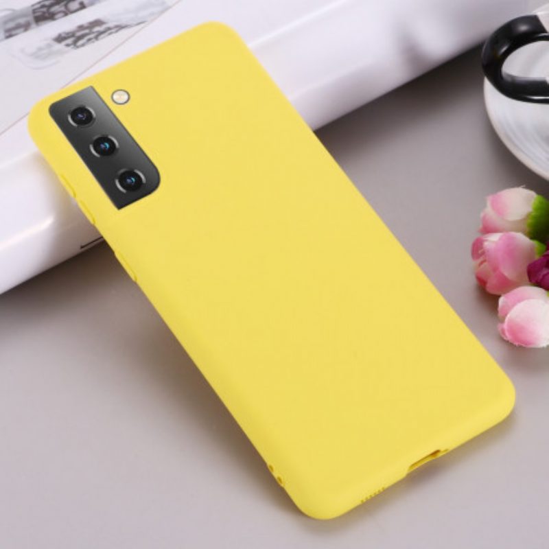 Cover Samsung Galaxy S21 5G Design In Silicone Liquido