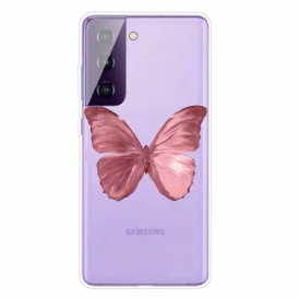 Cover Samsung Galaxy S21 5G Farfalle Selvatiche