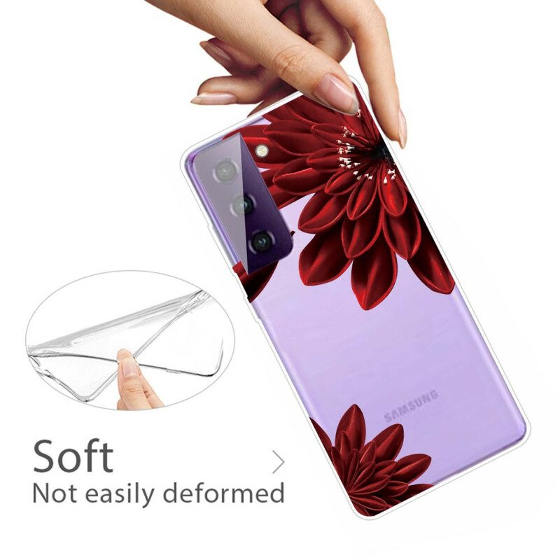 Cover Samsung Galaxy S21 5G Fiori Selvatici