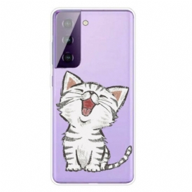 Cover Samsung Galaxy S21 5G Gatto Amorevole