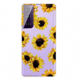 Cover Samsung Galaxy S21 5G Girasoli