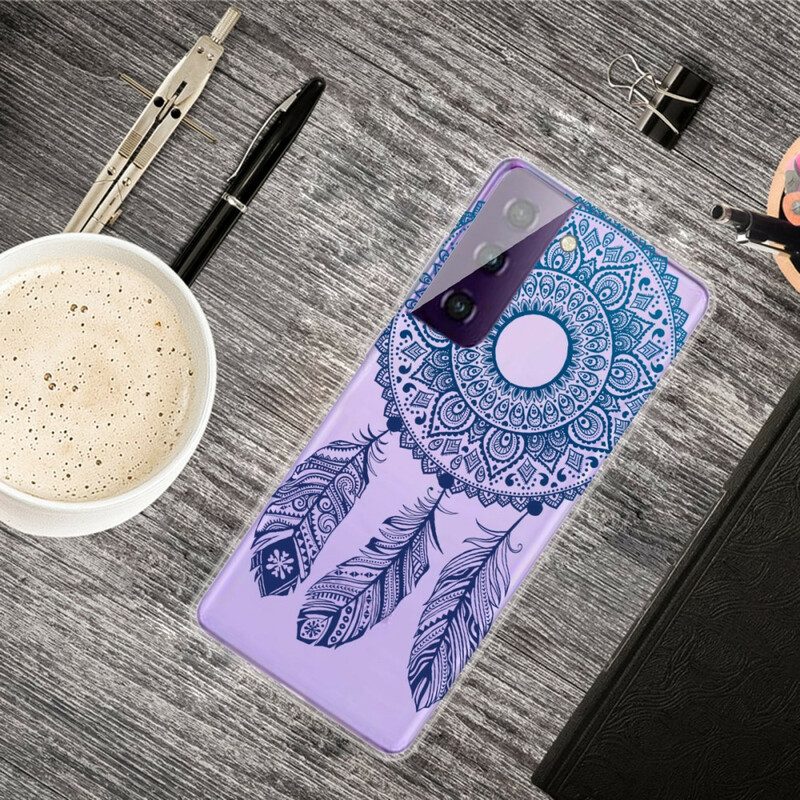 Cover Samsung Galaxy S21 5G Mandala A Fiore Singolo