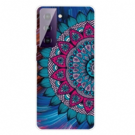 Cover Samsung Galaxy S21 5G Mandala Colorato