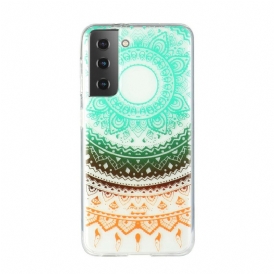 Cover Samsung Galaxy S21 5G Mandala Fiore Senza Soluzione Di Continuità