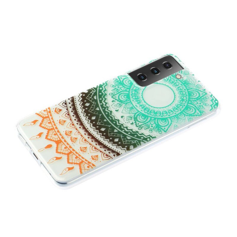 Cover Samsung Galaxy S21 5G Mandala Fiore Senza Soluzione Di Continuità