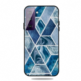 Cover Samsung Galaxy S21 5G Marmo Glitterato