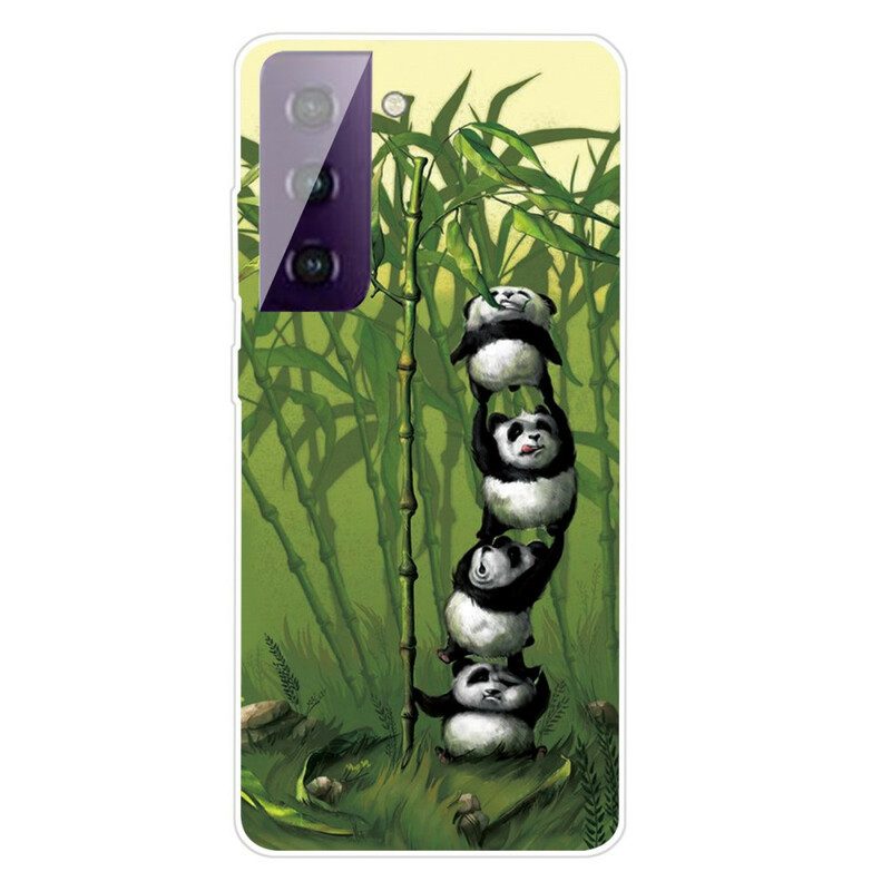 Cover Samsung Galaxy S21 5G Mazzo Di Panda