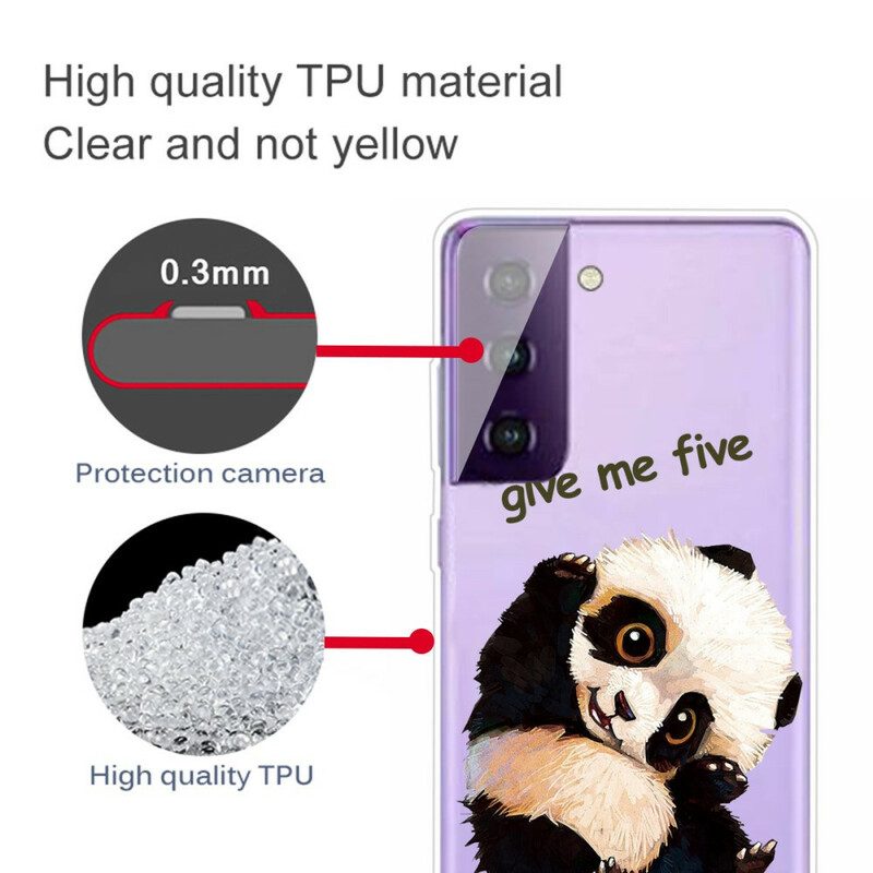 Cover Samsung Galaxy S21 5G Panda Dammi Cinque