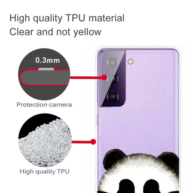 Cover Samsung Galaxy S21 5G Panda Senza Soluzione Di Continuità