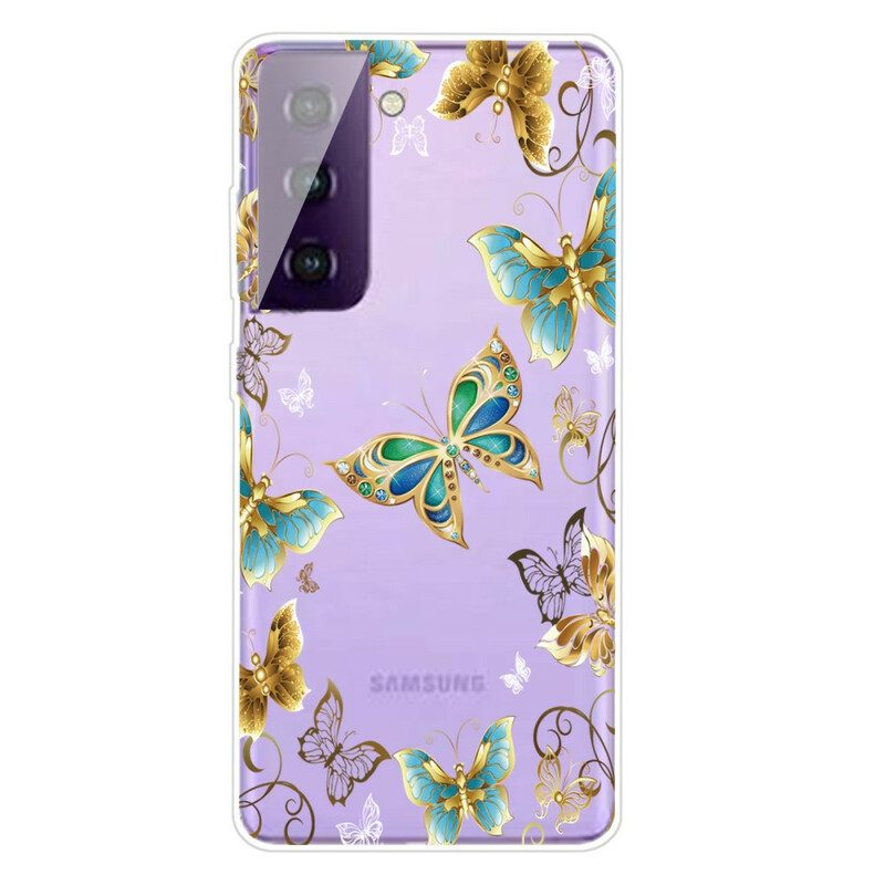 Cover Samsung Galaxy S21 5G Progettare Farfalle