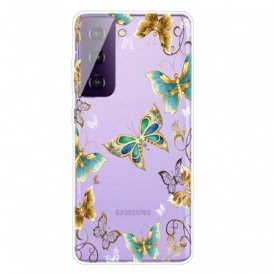 Cover Samsung Galaxy S21 5G Progettare Farfalle