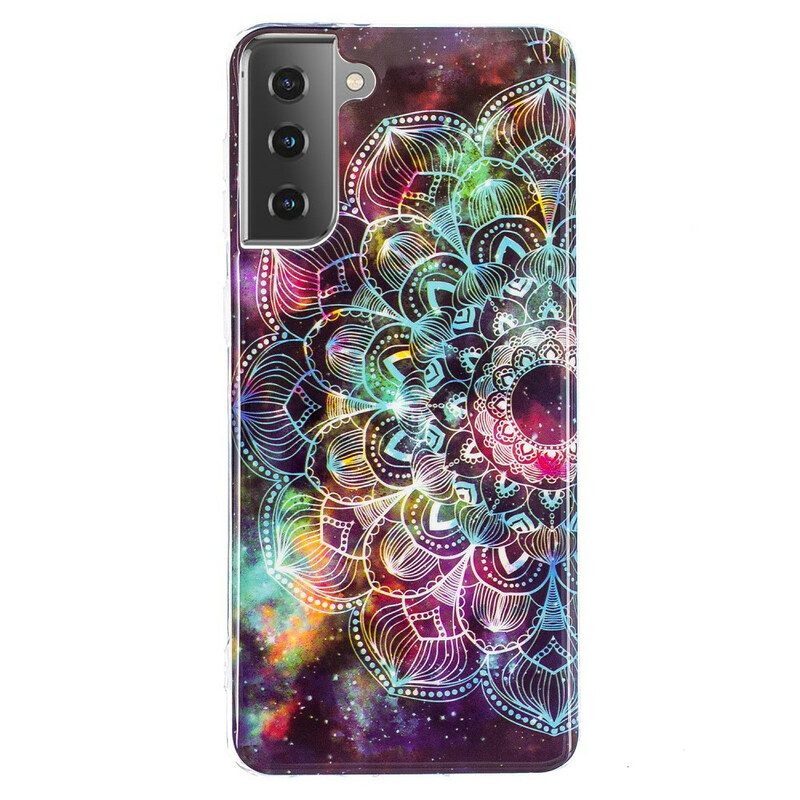 Cover Samsung Galaxy S21 5G Serie Floreale Fluorescente