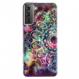 Cover Samsung Galaxy S21 5G Serie Floreale Fluorescente