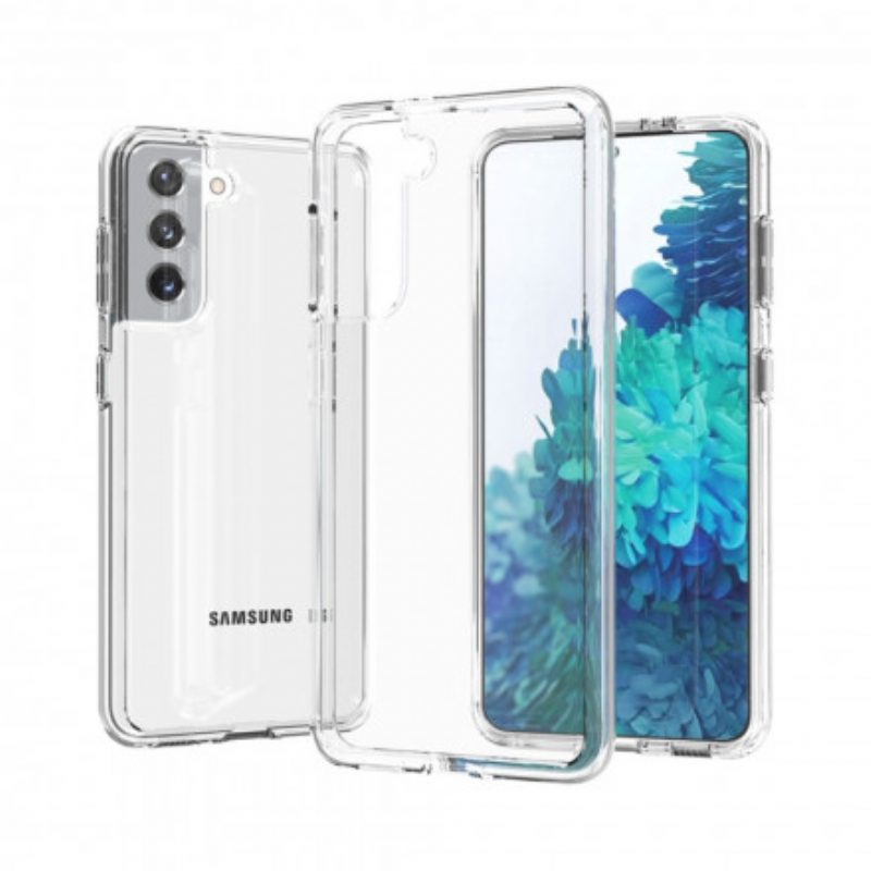 Cover Samsung Galaxy S21 5G Trasparente Colorato