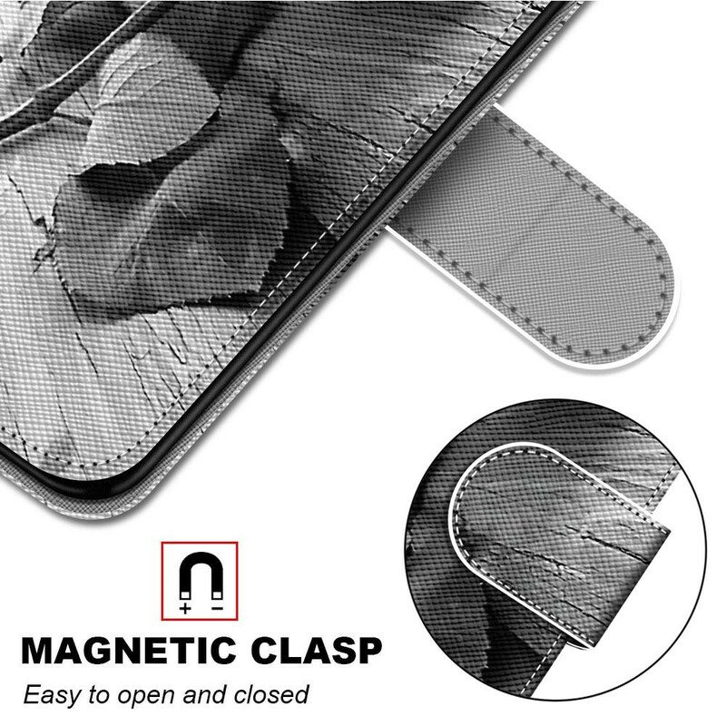 Custodia in pelle Samsung Galaxy S21 5G Meraviglia Floreale