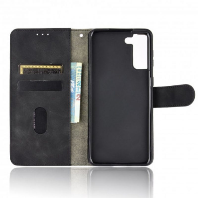 Custodia in pelle Samsung Galaxy S21 5G Tocco Di Pelle