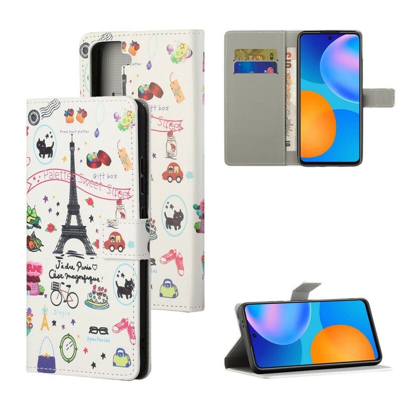 Folio Cover Samsung Galaxy S21 5G Amo Parigi