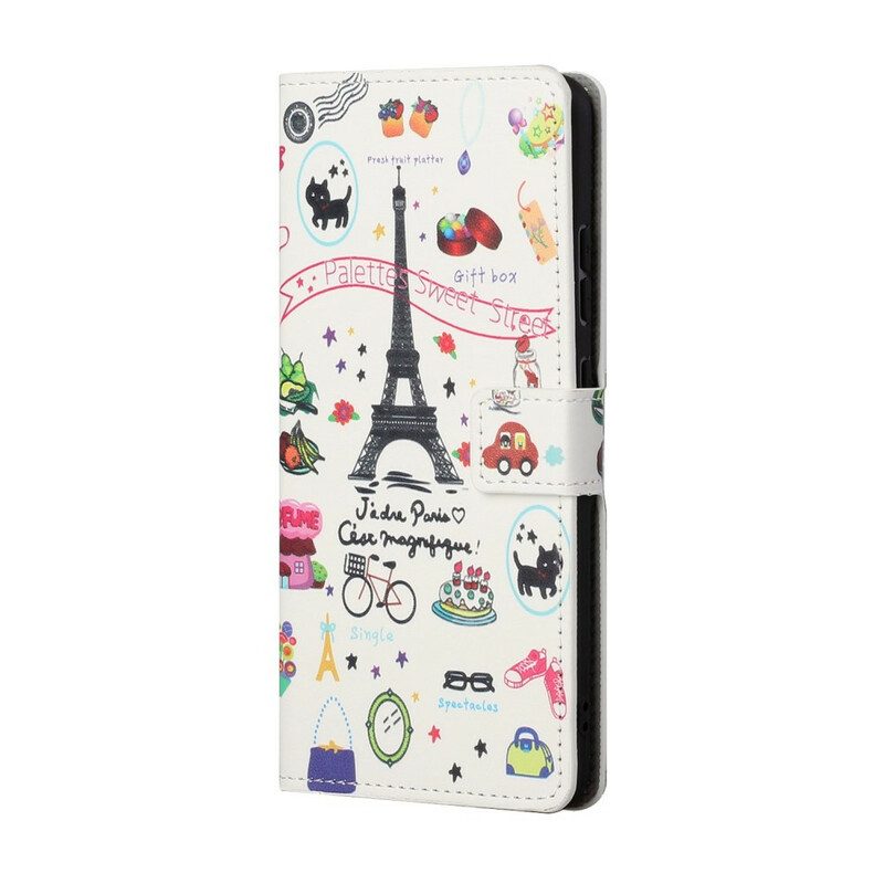 Folio Cover Samsung Galaxy S21 5G Amo Parigi