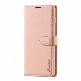 Folio Cover Samsung Galaxy S21 5G Ecopelle Forwenw