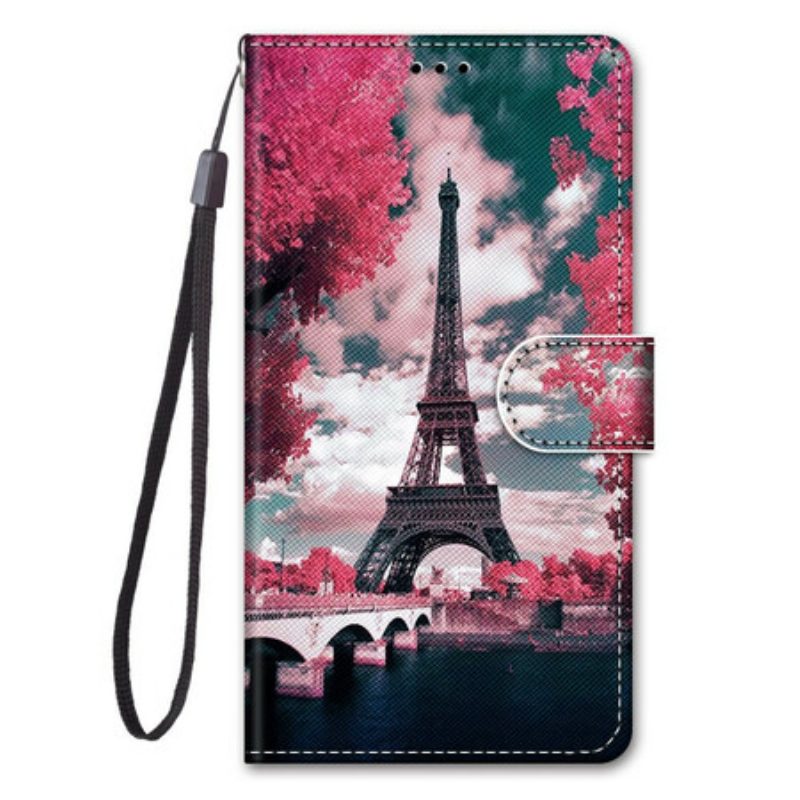 Folio Cover Samsung Galaxy S21 5G Parigi In Fiore